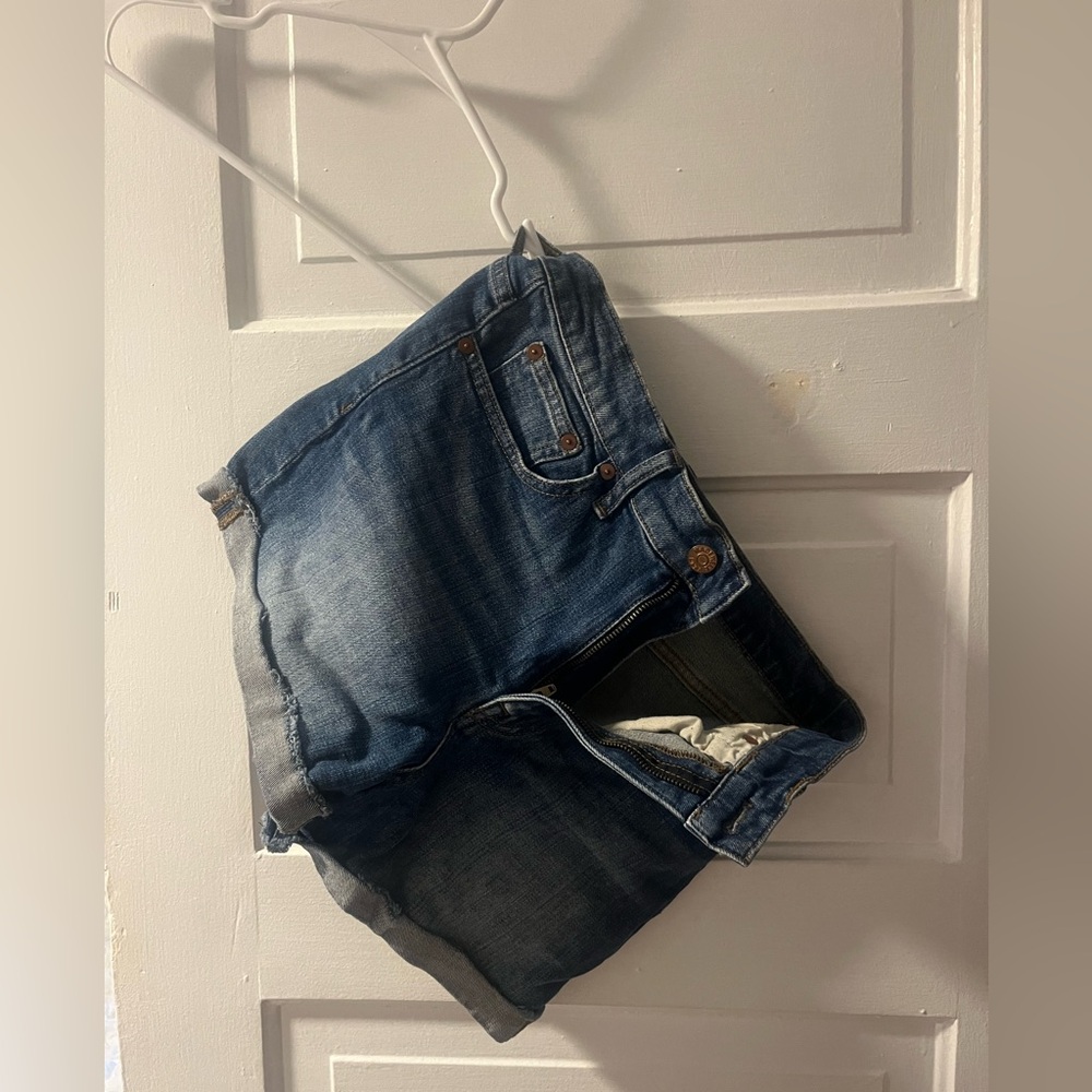 Madewell Women's Blue Jean Shorts